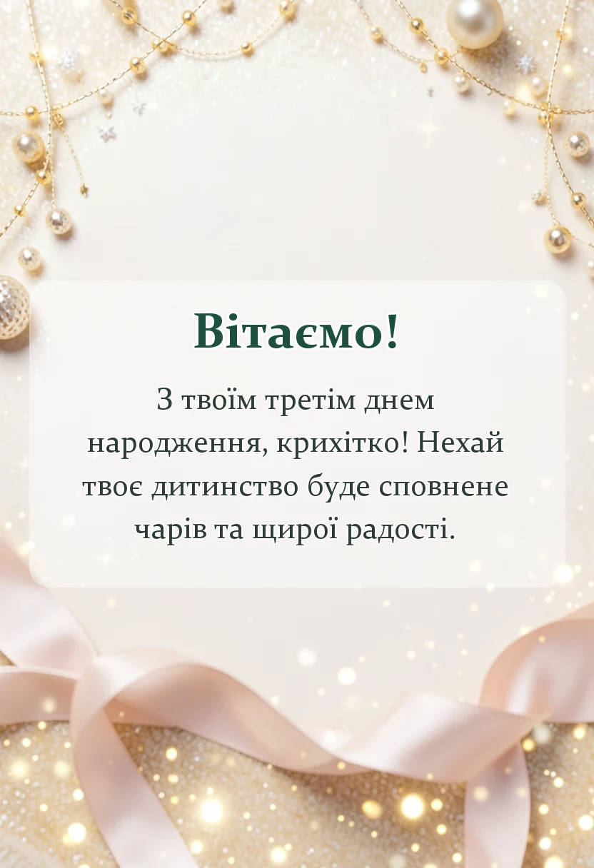 святкова картинка: картинки з днем народження 3 роки