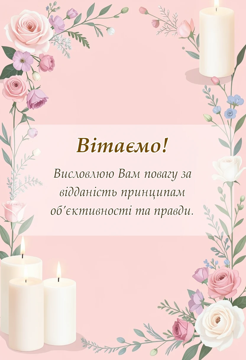 листівка з побажанням - з днем журналіста картинка