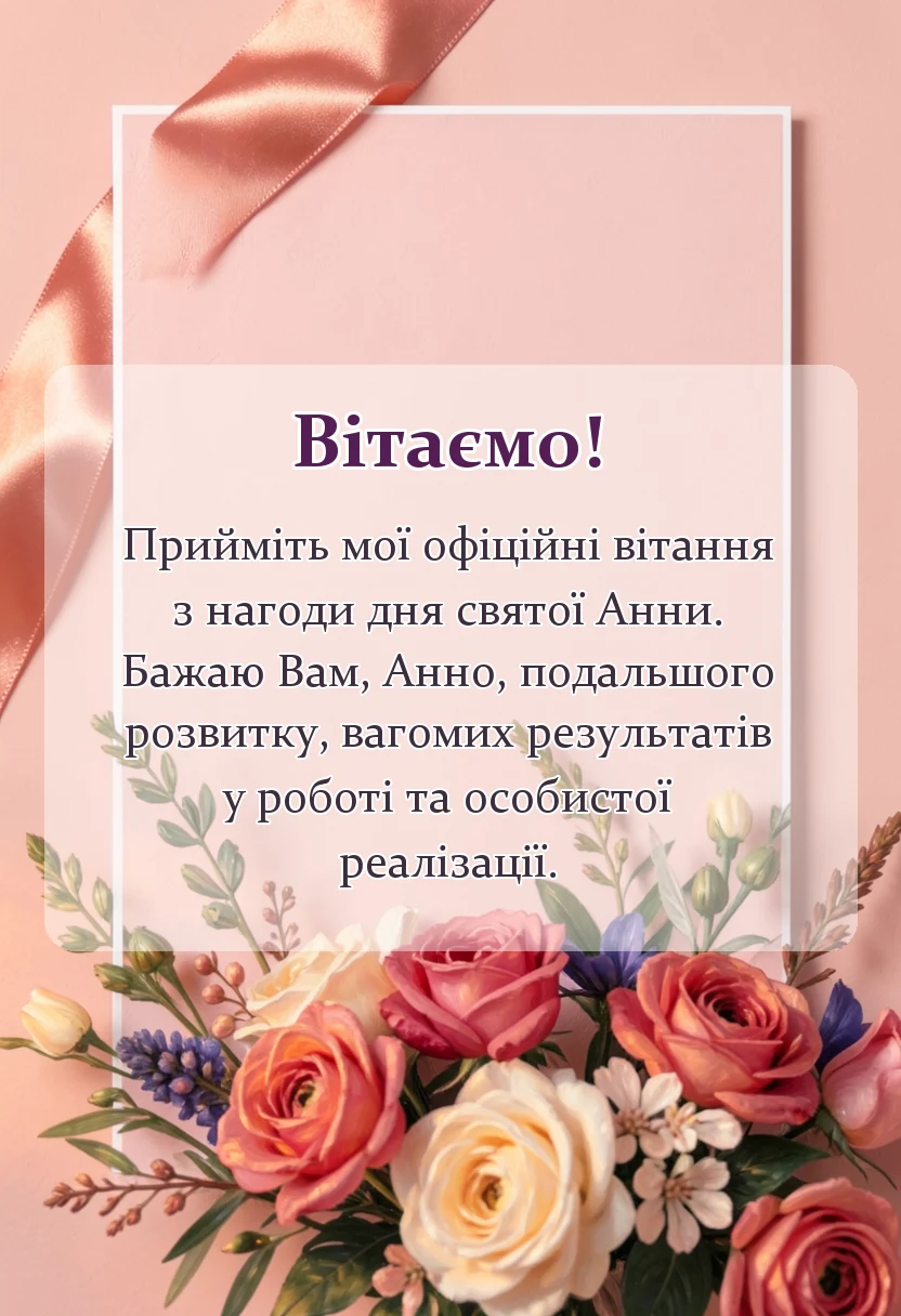 красива листівка: з днем святої анни картинки