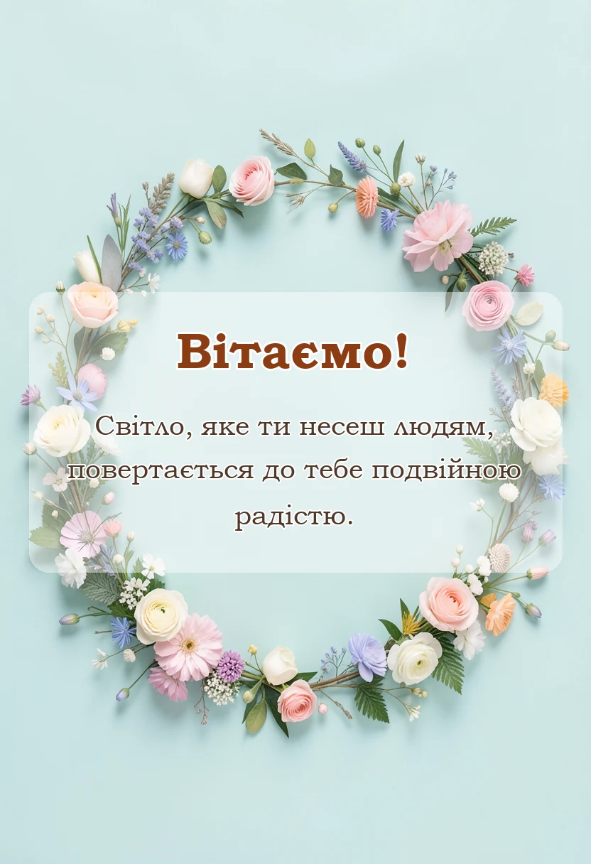 листівка з побажанням - привітання з днем енергетика