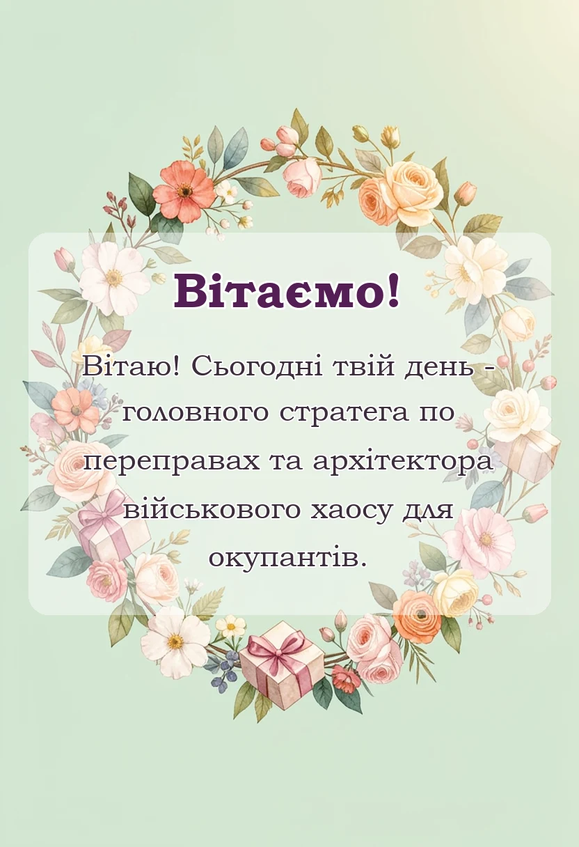 святкова картинка: привітання з днем інженерних військ