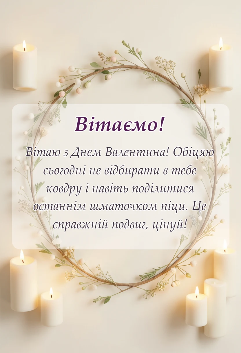 унікальна листівка - картинки привітання з днем валентина