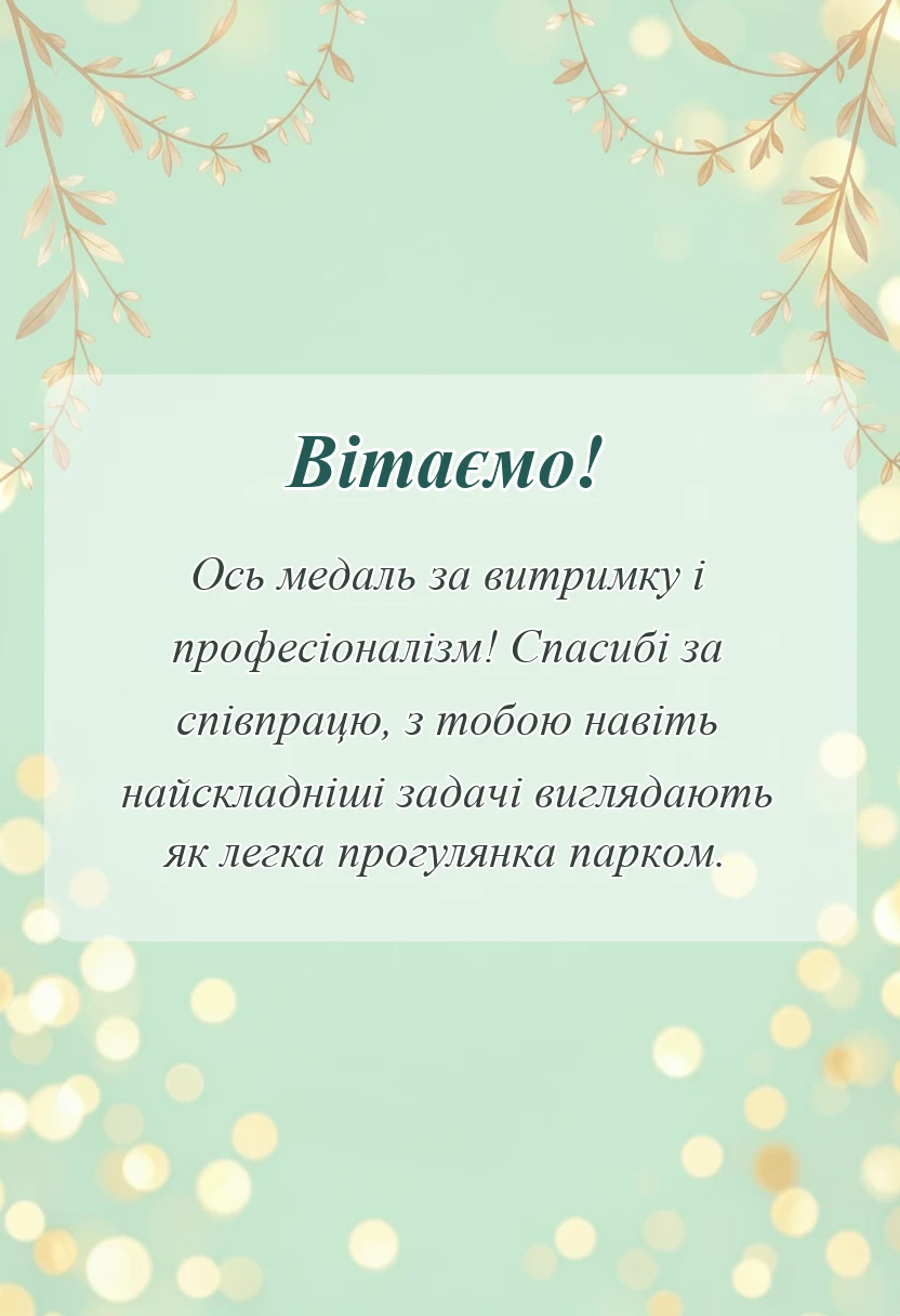 святкова картинка: подяка за співпрацю та допомогу