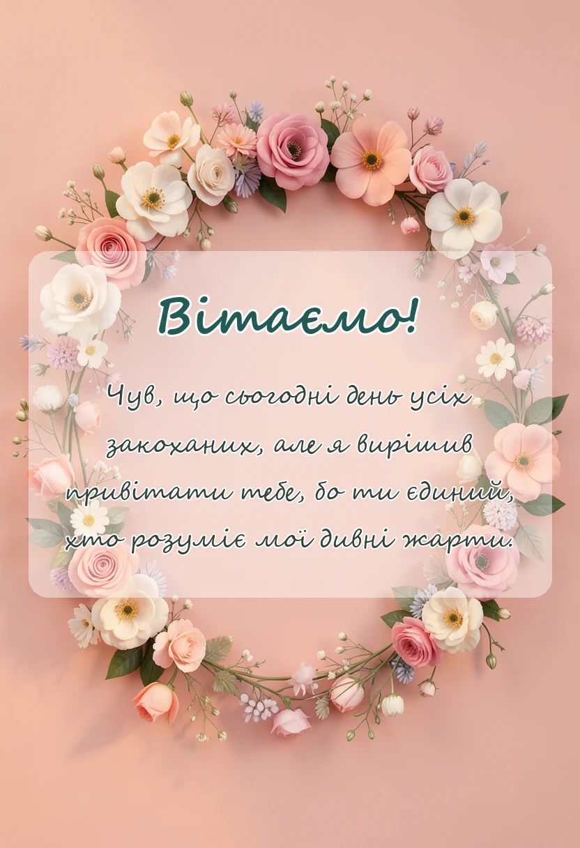 вітальна листівка - картинки з днем святого валентина