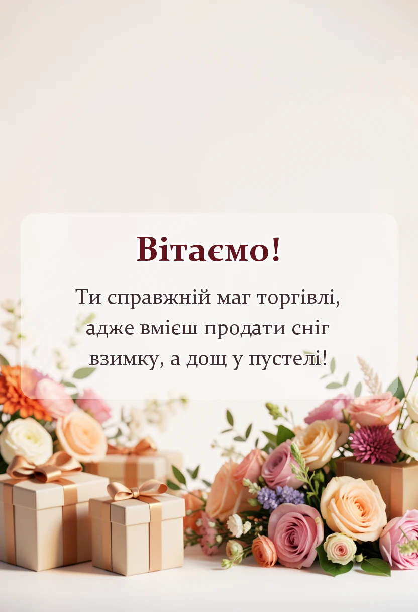 красива листівка: привітання з днем торгівлі картинки