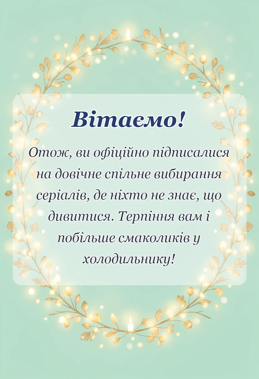 унікальна листівка - прикольні привітання з днем весілля
