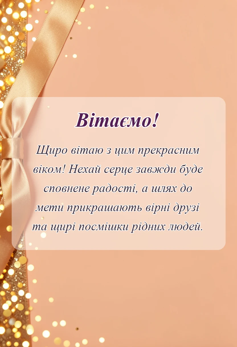 красива листівка: привітання з днем народження 16 років дівчинці