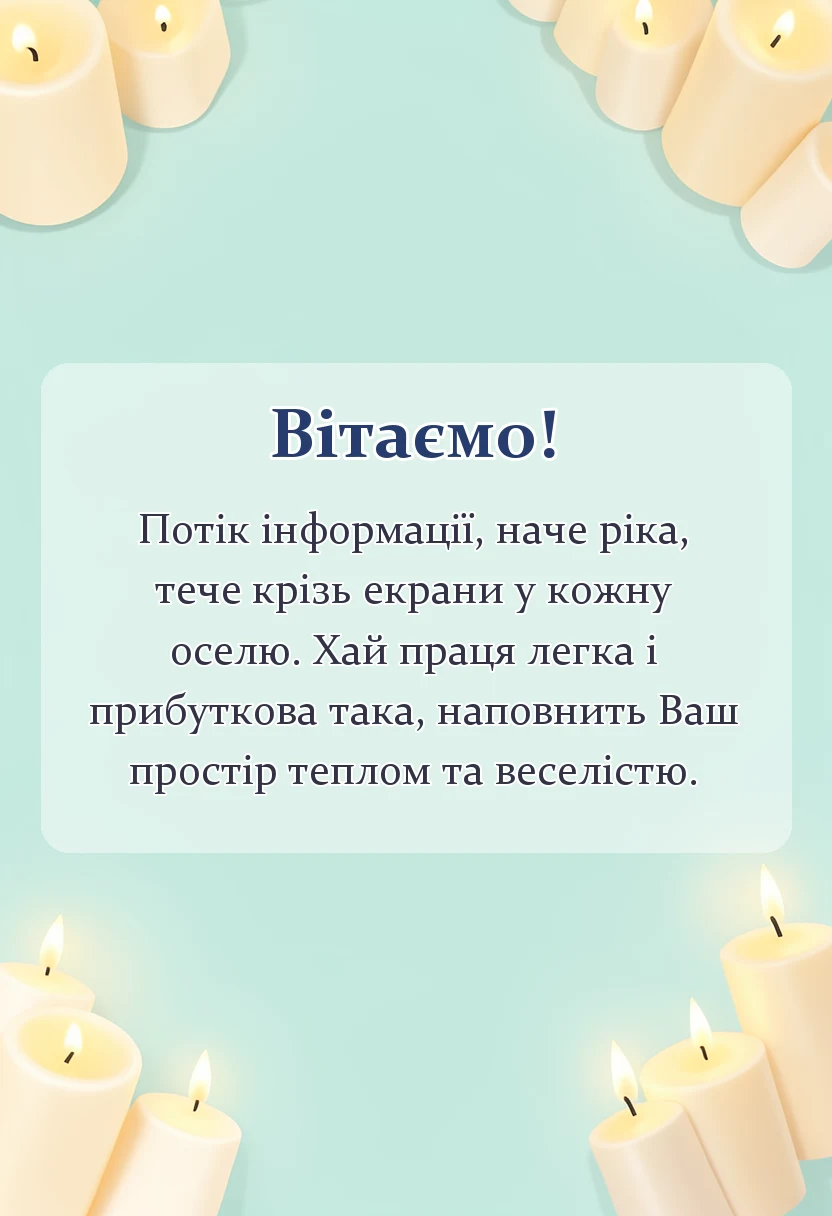 листівка з побажанням - привітання з днем працівника радіо телебачення та звязку