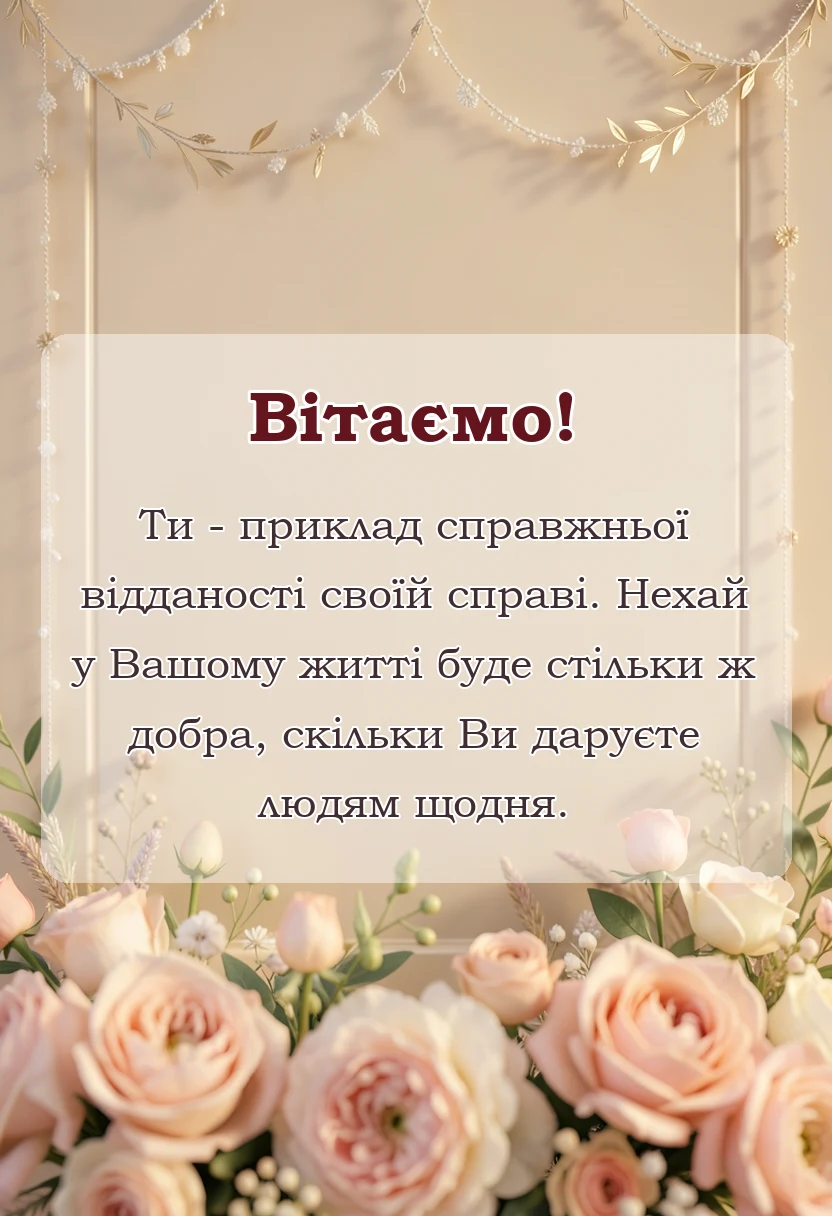 листівка з побажанням - привітання з днем медичної сестри своїми словами