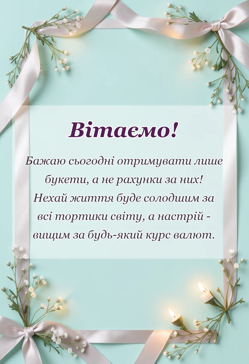 листівка з побажанням - прикольні привітання з 8 березня
