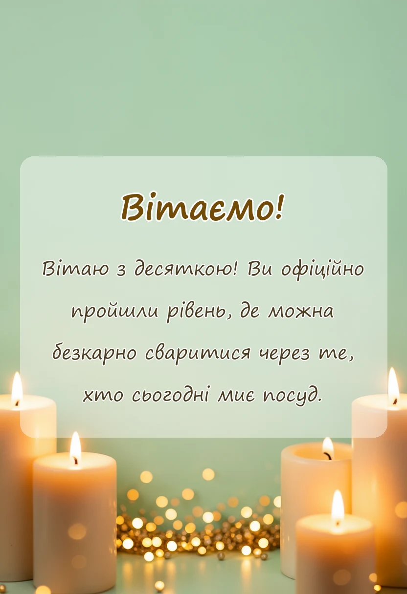 вітальна листівка - прикольне вітання з річницею весілля