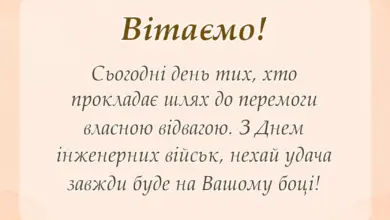 вітальна листівка - привітання з днем інженерних військ україни