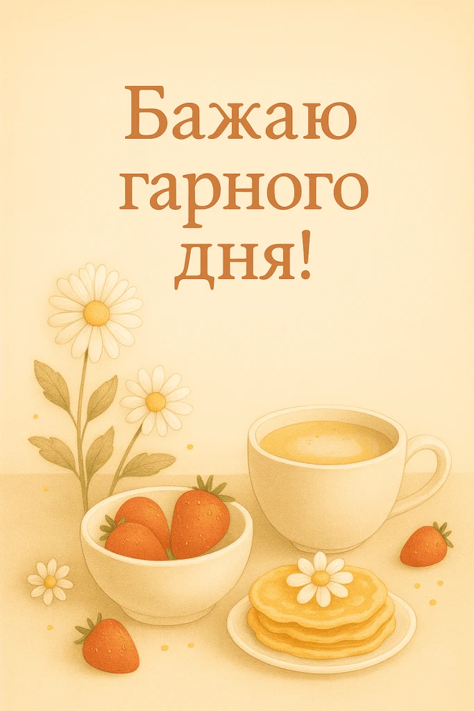 Панкейки з ягодами та квітами для гарного дня